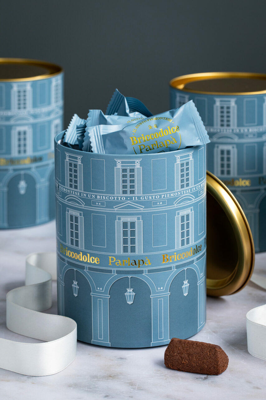 Packaging design strategico per Bricodolce Biscotti Artigianali progetto di DECOstudio, studio grafico di torino